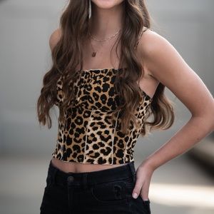 SALE Leopard Tank Top